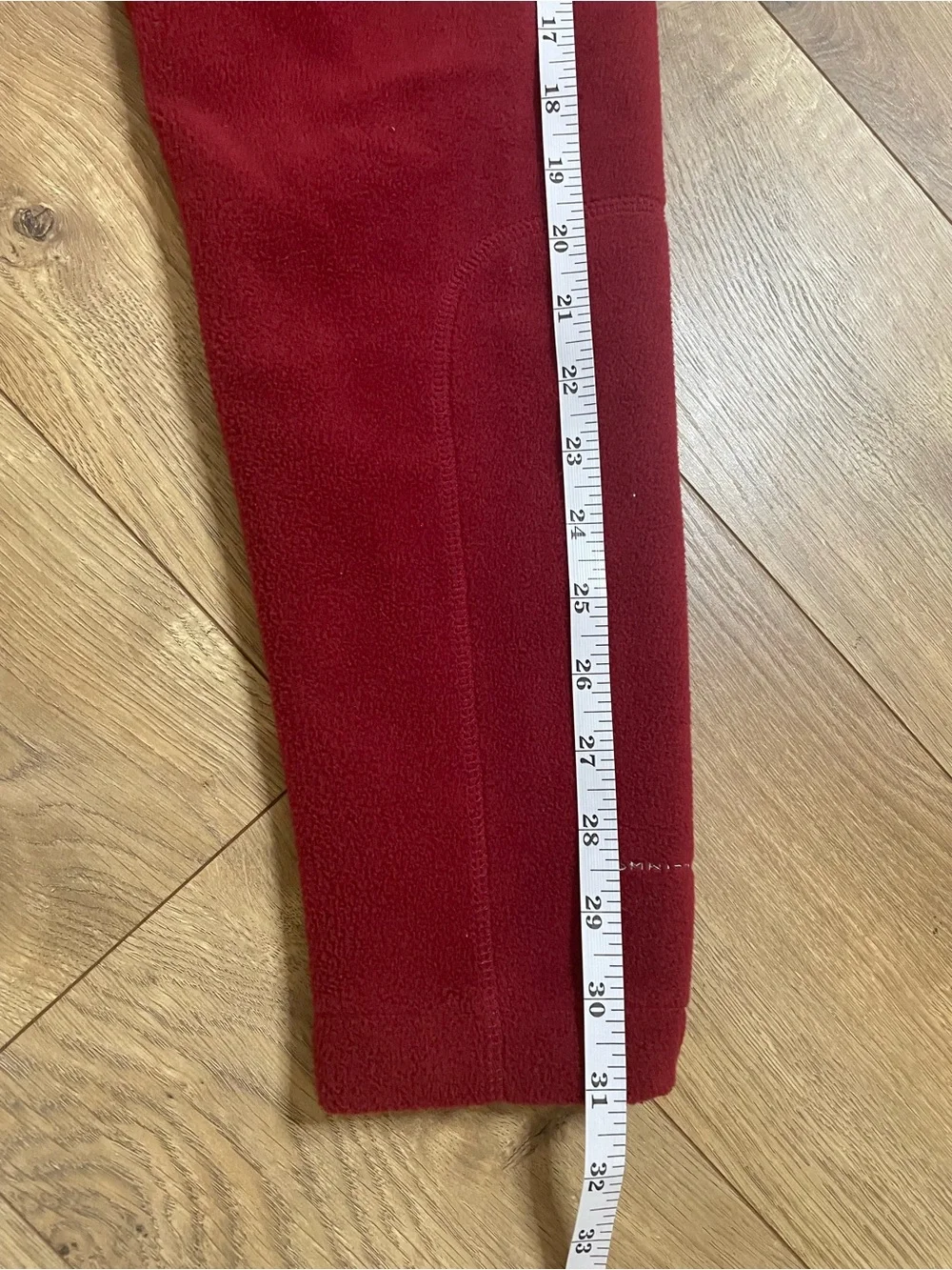 Columbia Red Full-Zip Fleece Jacket with     WSU Cougars logo size Small
